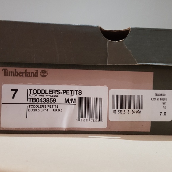 Timberland Kid's Icon Collection Roll-Top W/fleece - Picture 4 of 5